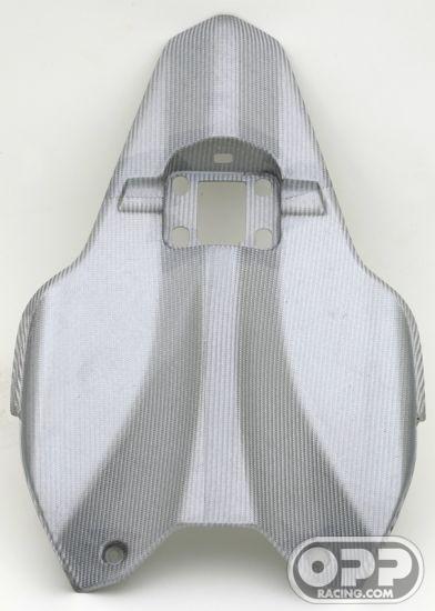 Titanium Silver - Antidraft for Solo Tail (Race) - Ducati 1198-1098-848 image