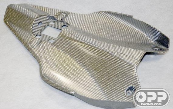 Titanium Silver - Antidraft for Solo Tail (Race) - Ducati 1198-1098-848 image