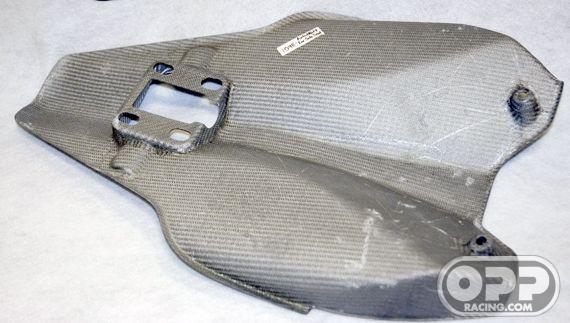 Titanium Silver - Antidraft for Solo Tail (Race) - Ducati 1198-1098-848 image