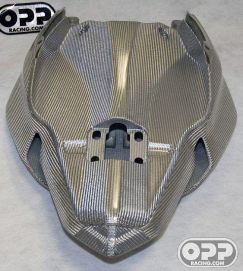 Titanium Silver - Antidraft for Solo Tail (Race) - Ducati 1198-1098-848 image