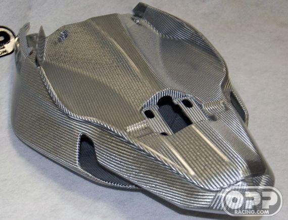 Titanium Silver - Antidraft for Solo Tail (Race) - Ducati 1198-1098-848 image