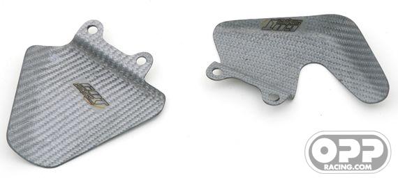 Titanium Silver - Heelguards Pair without Holes - MV Agusta F4 750-1000 image