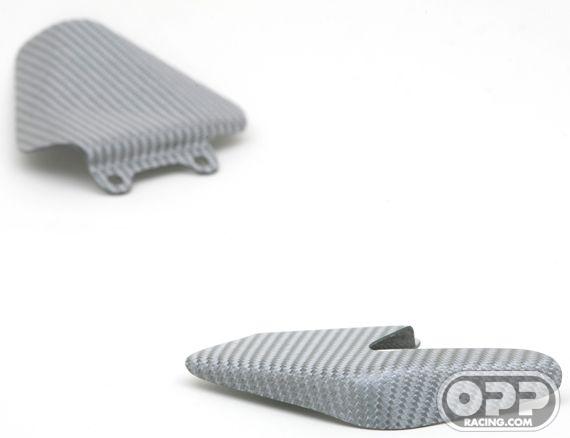 Titanium Silver - Heelguards Pair without Holes - MV Agusta F4 750-1000 image