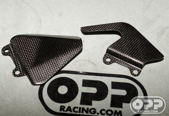 Fiber Glass - Heelguards Pair without Holes - MV Agusta F4 750-1000 image