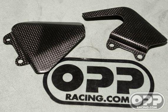 Fiber Glass - Heelguards Pair without Holes - MV Agusta F4 750-1000 image