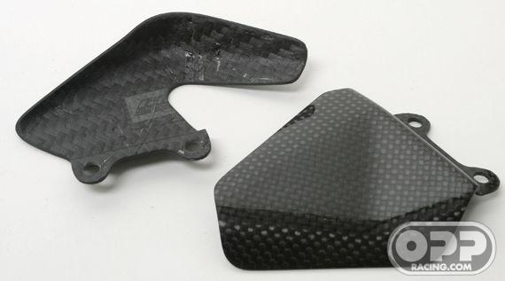 Carbon Fiber - Heelguards Pair without Holes - MV Agusta F4 750-1000 image