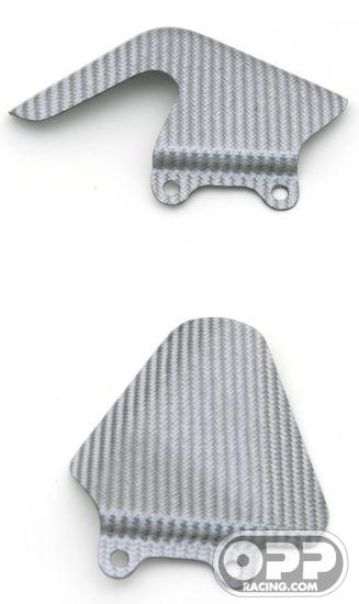 Titanium Silver - Heelguards Pair without Holes - MV Agusta F4 750-1000 image