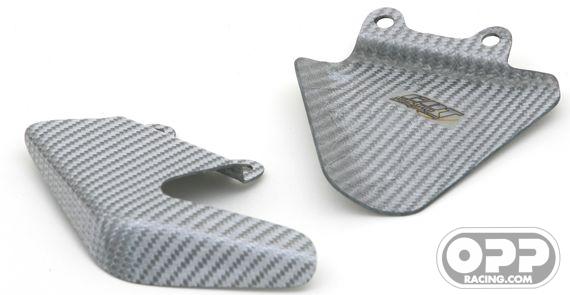 Titanium Silver - Heelguards Pair without Holes - MV Agusta F4 750-1000 image