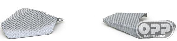 Titanium Silver - Heelguards Pair without Holes - MV Agusta F4 750-1000 image