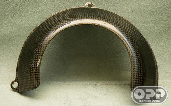 Carbon Fiber - Clutch Cover Half - Ducati Hypermotard image