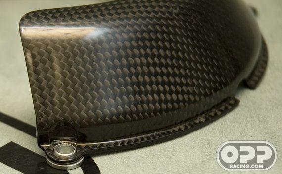 Carbon Fiber - Clutch Cover Half - Ducati Hypermotard image