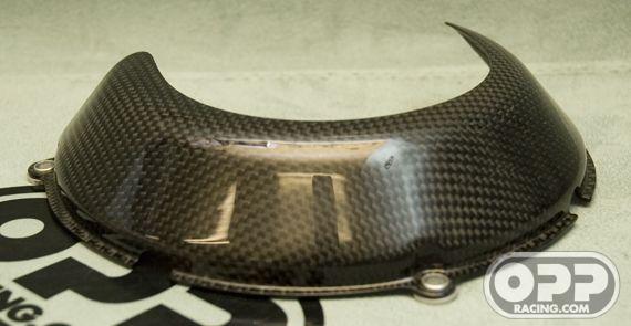 Carbon Fiber - Clutch Cover Half - Ducati Hypermotard image