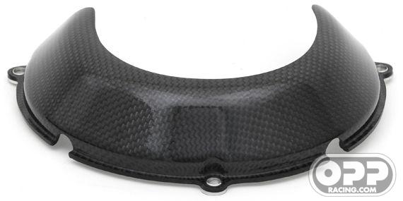 Carbon Fiber - Clutch Cover Half - Ducati Hypermotard image