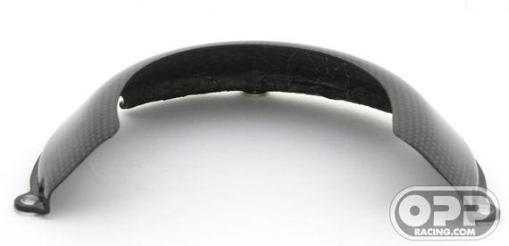 Carbon Fiber - Clutch Cover Half - Ducati Hypermotard image