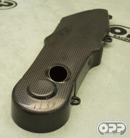 Carbon Fiber - Cam Belt Cover Horizontal - Ducati Hypermotard image