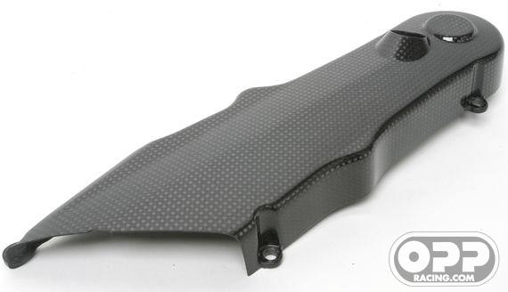 Carbon Fiber - Cam Belt Cover Horizontal - Ducati Hypermotard image