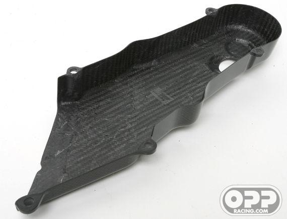 Carbon Fiber - Cam Belt Cover Horizontal - Ducati Hypermotard image