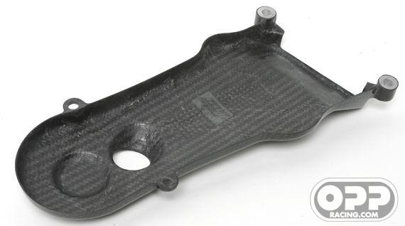 Carbon Fiber - Cam Belt Cover Vertical - Ducati Hypermotard image