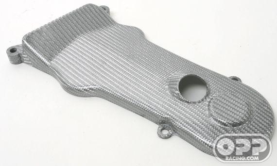Titanium Silver - Cam Belt Cover Vertical - Ducati Hypermotard image