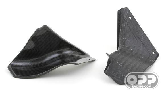 Carbon Fiber - Under Tank Side Panels Pair - MV Agusta Brutale image