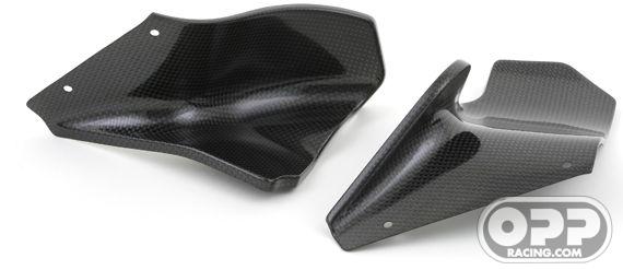 Carbon Fiber - Under Tank Side Panels Pair - MV Agusta Brutale image