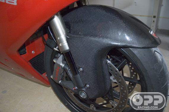 Carbon Fiber - Front Fender (Desmosedici-Style) - Ducati 1198-1098-848 image