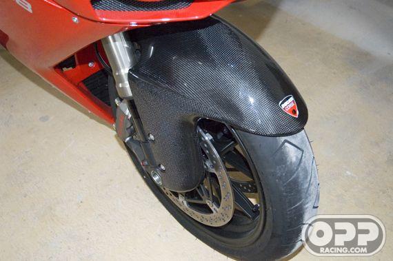 Carbon Fiber - Front Fender (Desmosedici-Style) - Ducati 1198-1098-848 image