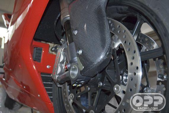 Carbon Fiber - Front Fender (Desmosedici-Style) - Ducati 1198-1098-848 image