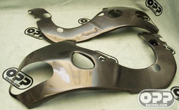 Carbon Fiber - Frame Protectors - CBR1000RR 2008-2009 image