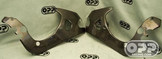 Carbon Fiber - Frame Protectors - CBR1000RR 2008-2009 image
