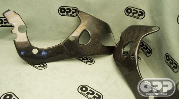 Carbon Fiber - Frame Protectors - CBR1000RR 2008-2009 image