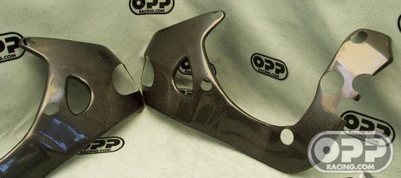 Carbon Fiber - Frame Protectors - CBR1000RR 2008-2009 image