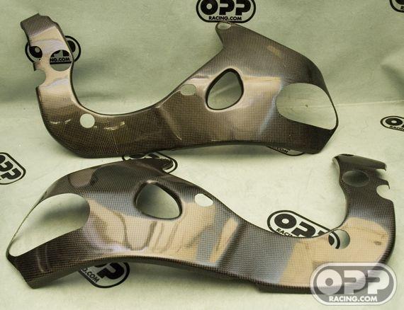 Carbon Fiber - Frame Protectors - CBR1000RR 2008-2009 image