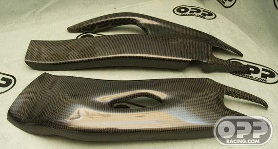 Carbon Fiber - Swingarm Protector Left - CBR1000RR 2008-2009 image