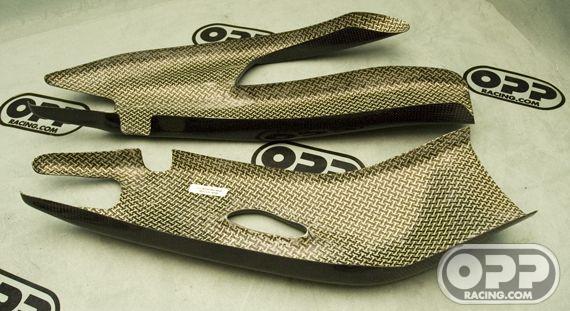 Carbon Fiber - Swingarm Protector Left - CBR1000RR 2008-2009 image