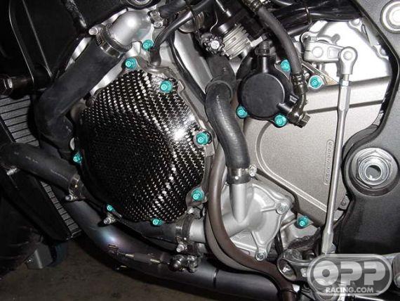 Carbon Fiber - Engine Cover - CBR1000RR 2004-2007 image