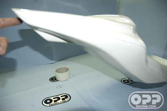 Fiber Glass - Superbike Tail HRC - CBR1000R 2008-2009 image