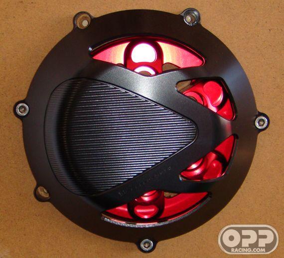  SpeedyMoto Case Covers - Ducati Universal Clutch Cover - Scudo image