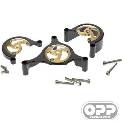  SpeedyMoto Dual Spark Belt Covers - Fits 1000 cc 2 valve dual spark Ducati motors image