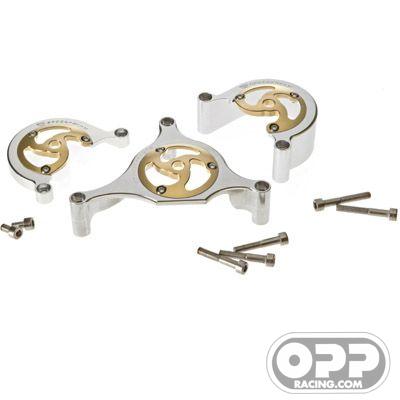  SpeedyMoto Dual Spark Belt Covers - Fits 1000 cc 2 valve dual spark Ducati motors image
