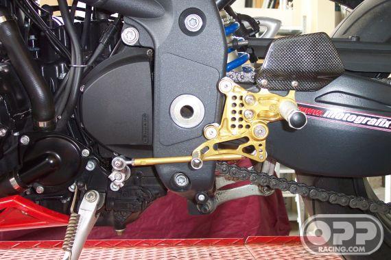  Gilles Tooling Rear Sets - Triumph Speed Triple 1050 '05 image