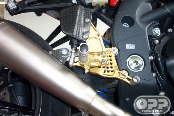  Gilles Tooling Rear Sets - Triumph Speed Triple 1050 '05 image