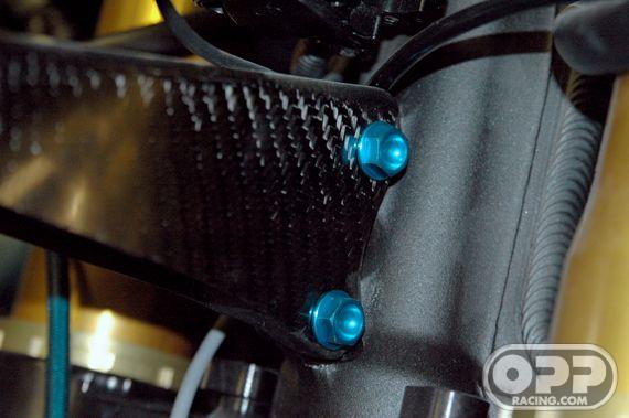 Carbon Fiber - Tachometer Support - CBR1000RR 2004-2007 image