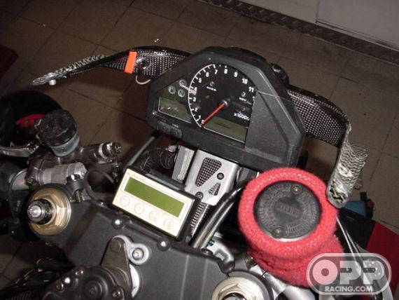 Carbon Fiber - Tachometer Support - CBR1000RR 2004-2007 image