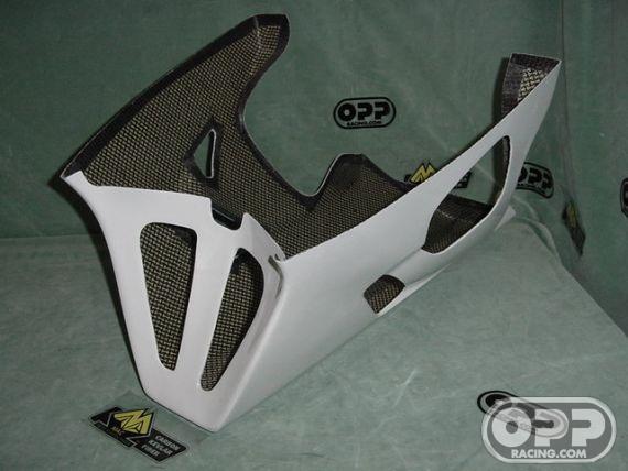 Carbon Kevlar - Lower - GSXR600/750 2004-2005 image