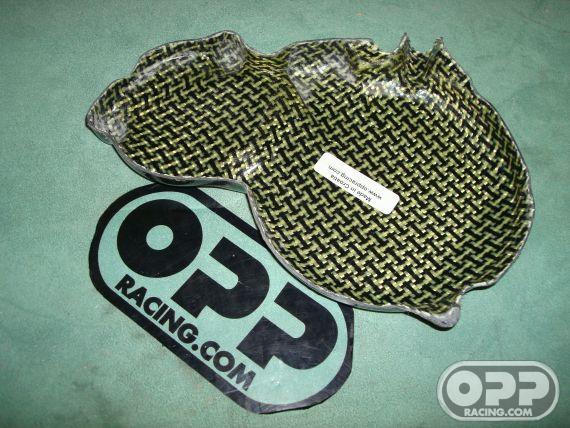 Carbon Fiber - MacMoto Series - Engine Cover - GSXR600/750 2008-2009 image