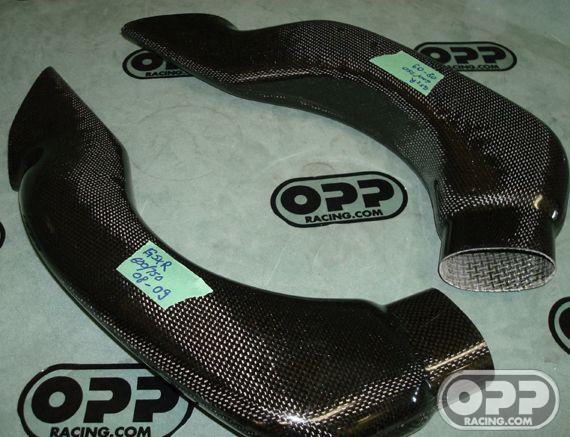 Carbon Fiber - MacMoto Series - Airduct SBK Left - GSXR600/750 2008-2009 image
