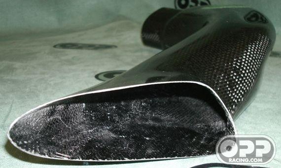 Carbon Fiber - MacMoto Series - Airduct SBK Left - GSXR600/750 2008-2009 image