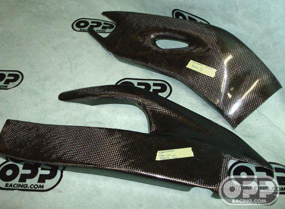 Fiber Glass - Swingarm Protector Left & Right - GSXR600/750 2008-2009 image