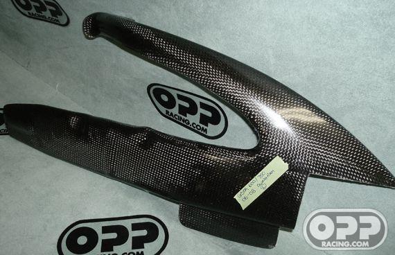 Fiber Glass - Swingarm Protector Left & Right - GSXR600/750 2008-2009 image